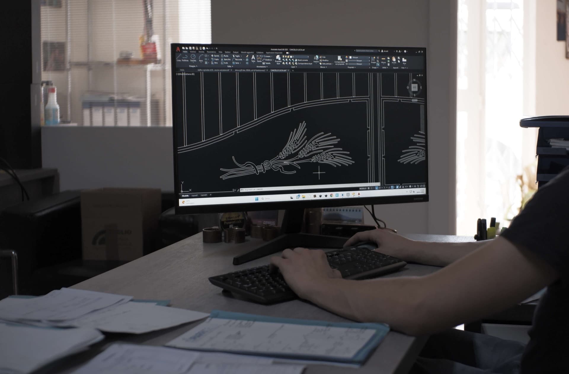 Lavorazione progetto CAD